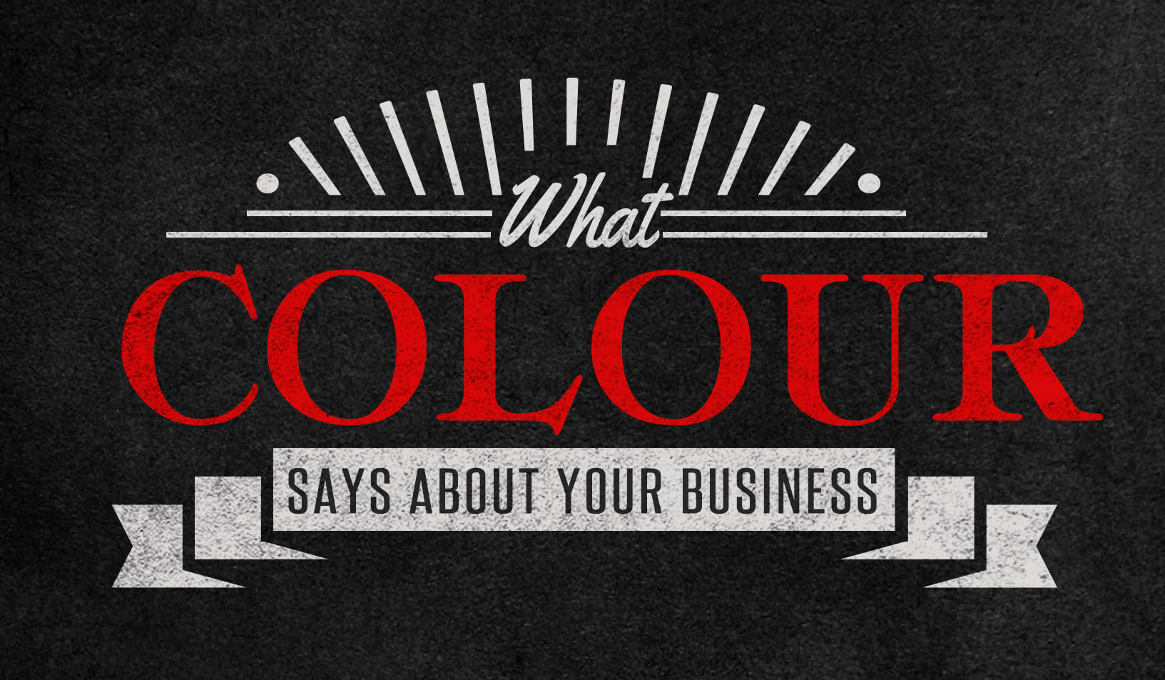 What colour says about your business.